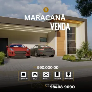 Casa de Condomínio com 3 Quartos à venda, 113m² no Santo Expedito, Montes Claros