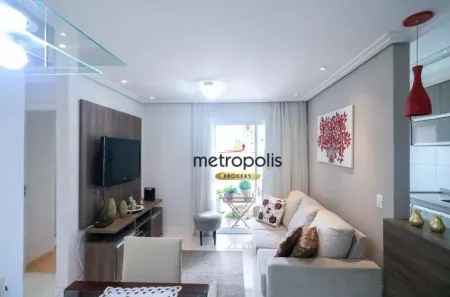 Apartamento com 2 Quartos à venda, 62m² no Fundação, São Caetano do Sul