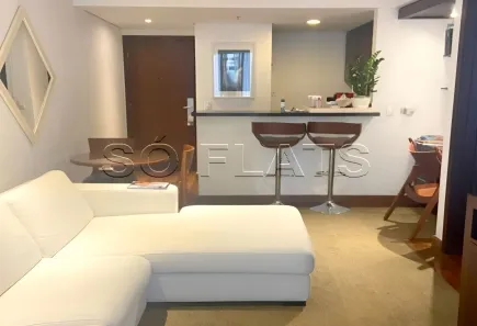 Flat com 1 Quarto à venda, 58m² no Itaim Bibi, São Paulo