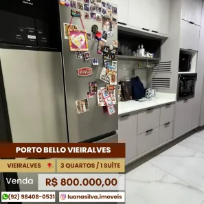 Apartamento com 2 Quartos à venda, 120m² no Nossa Senhora das Graças, Manaus