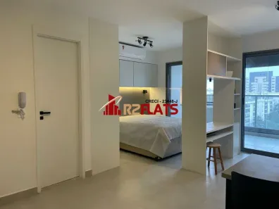 Flat com 1 Quarto para alugar, 41m² no Santo Amaro, São Paulo