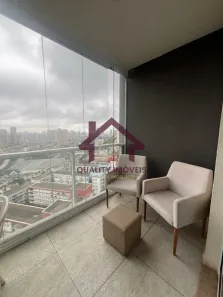 Apartamento com 1 Quarto para alugar, 35m² no Real Parque, São Paulo