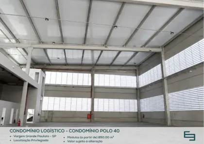 Galpão/Depósito/Armazém para alugar, 850m² no Chácara do Planalto, Vargem Grande Paulista
