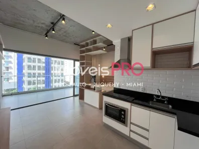 Apartamento com 1 Quarto para alugar, 46m² no Moema, São Paulo