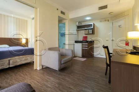 Flat com 1 Quarto para alugar, 30m² no Vila Olímpia, São Paulo