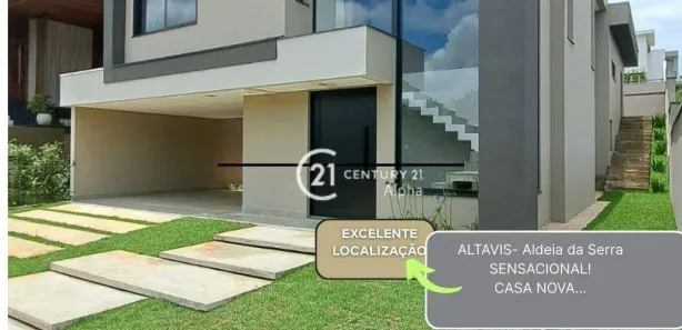 Casa de Condomínio com 4 Quartos à venda, 257m² no Quintas do Ingaí, Santana de Parnaíba