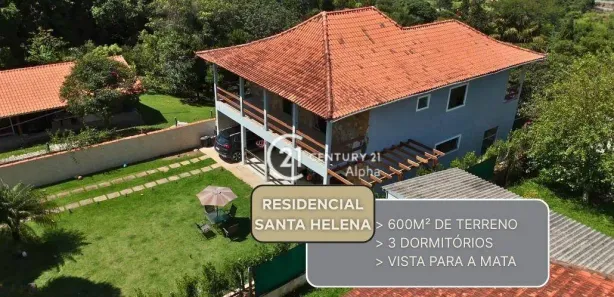 Casa de Condomínio com 3 Quartos à venda, 300m² no Residencial Santa Helena - Gleba I, Santana de Parnaíba
