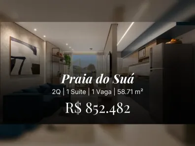 Apartamento com 2 Quartos à venda, 58m² no Praia do Suá, Vitória