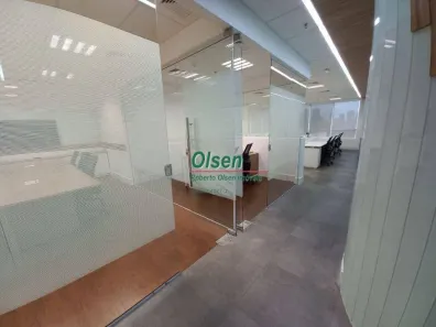 Sala Comercial para alugar, 131m² no Cidade Monções, São Paulo