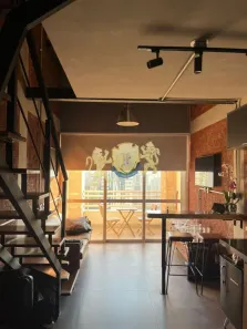 Flat com 1 Quarto à venda, 39m² no Cidade Monções, São Paulo
