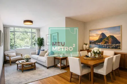 Apartamento com 3 Quartos à venda, 117m² no Urca, Rio de Janeiro