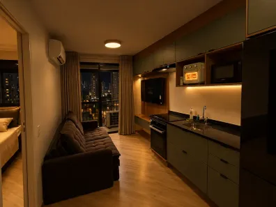 Apartamento com 1 Quarto para alugar, 31m² no Pinheiros, São Paulo