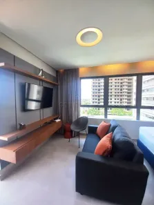 Apartamento com 1 Quarto para alugar, 32m² no Jardim Paulistano, São José do Rio Preto