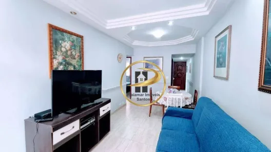 Apartamento com 2 Quartos à venda, 76m² no Gonzaga, Santos