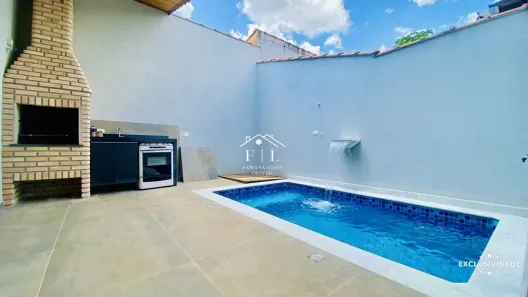 Casa com 2 Quartos para alugar, 124m² no Jardim das Cerejeiras, Atibaia