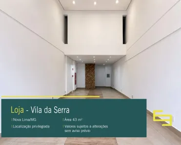 Ponto Comercial para alugar, 44m² no Vila da Serra, Nova Lima