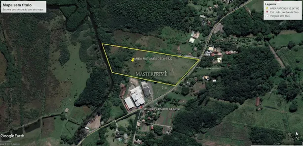 Lote/Terreno à venda, 35347m² no Ratones, Florianópolis