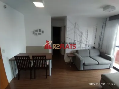 Flat com 1 Quarto para alugar, 43m² no Cidade Monções, São Paulo