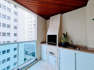 Apartamento com 3 Quartos para alugar, 89m² no Jardim Las Palmas, Guarujá