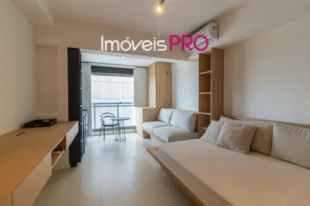 Apartamento com 1 Quarto para alugar, 31m² no Pinheiros, São Paulo