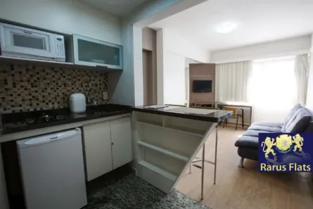 Flat com 1 Quarto para alugar, 33m² no Itaim Bibi, São Paulo