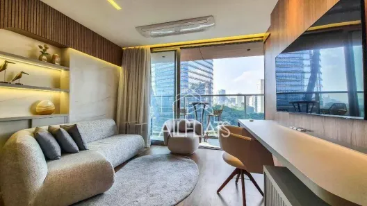 Apartamento com 1 Quarto para venda ou aluguel, 54m² no Vila Olímpia, São Paulo