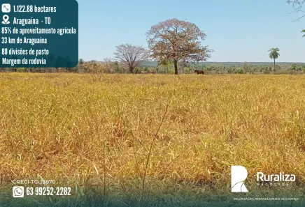Fazenda/Sítio à venda, 968m² no Área Rural de Araguaína, Araguaína