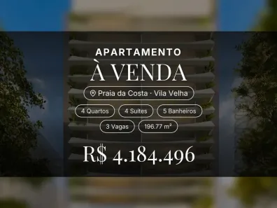 Apartamento com 4 Quartos à venda, 196m² no Praia da Costa, Vila Velha