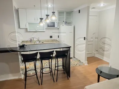 Flat com 1 Quarto para alugar, 43m² no Vila Olímpia, São Paulo