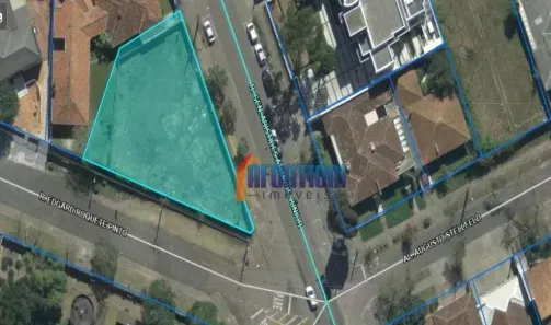 Lote/Terreno para alugar, 783m² no Bigorrilho, Curitiba