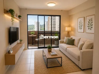 Apartamento com 2 Quartos à venda, 56m² no Ponta Negra, Natal