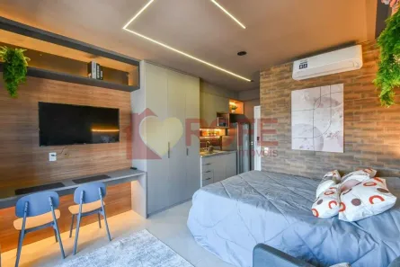 Apartamento com 1 Quarto à venda, 24m² no Indianópolis, São Paulo