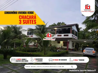 Fazenda/Sítio com 3 Quartos à venda, 445m² no Tarumã-Açu, Manaus