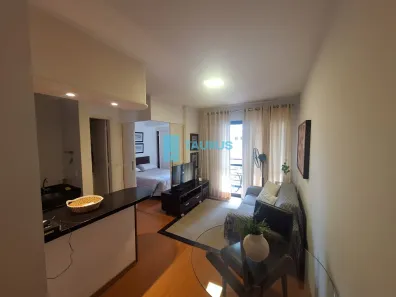 Flat com 1 Quarto à venda, 35m² no Moema, São Paulo