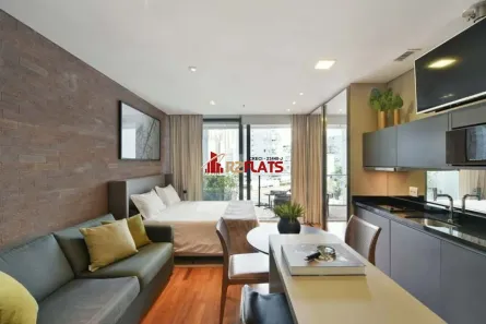 Flat com 1 Quarto à venda, 35m² no Vila Olímpia, São Paulo