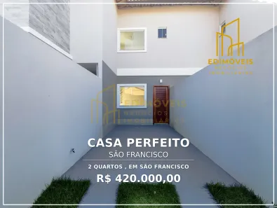 Casa com 2 Quartos à venda, 80m² no São Francisco, Serra