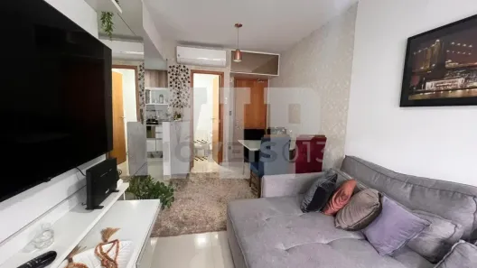 Apartamento com 2 Quartos para alugar, 54m² no Vila Mathias, Santos