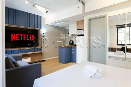 Flat com 1 Quarto à venda, 27m² no Indianópolis, São Paulo