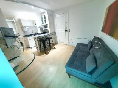 Apartamento com 1 Quarto para alugar, 37m² no Jardim Paulista, São Paulo