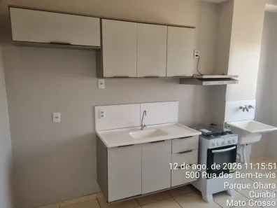 Apartamento com 2 Quartos para alugar, 40m² no Parque Ohara, Cuiabá