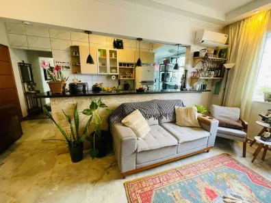 Apartamento com 2 Quartos para alugar, 80m² no José Menino, Santos