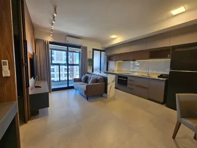 Apartamento com 1 Quarto para alugar, 57m² no Cambuí, Campinas