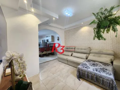 Casa de Condomínio com 2 Quartos à venda, 120m² no Marapé, Santos