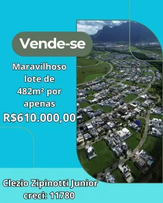 Lote/Terreno à venda, 482m² no Jacuhy, Serra