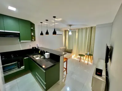 Flat com 1 Quarto à venda, 35m² no Ponta de Campina, Cabedelo