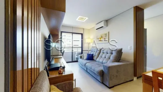Flat com 2 Quartos à venda, 57m² no Cidade Monções, São Paulo