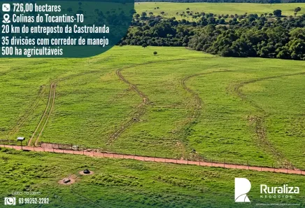 Fazenda/Sítio à venda, 726m² no , Colinas do Tocantins