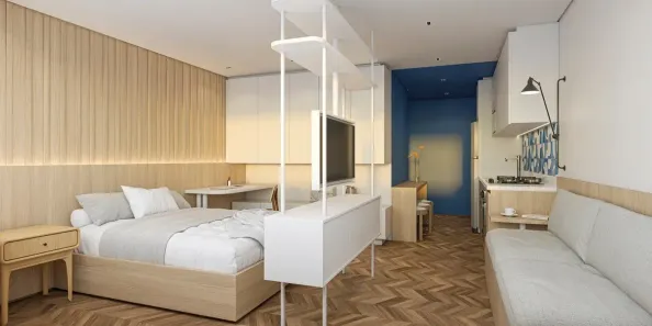 Apartamento com 1 Quarto à venda, 29m² no Boa Vista, Curitiba