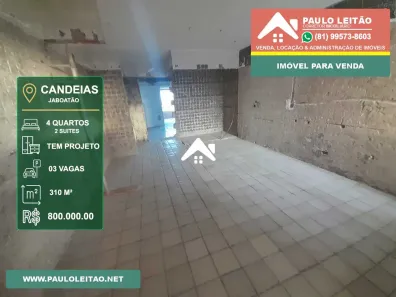 Apartamento com 4 Quartos à venda, 314m² no Piedade, Jaboatão dos Guararapes