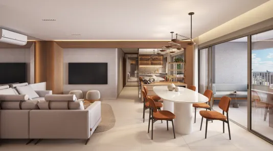 Apartamento com 3 Quartos à venda, 132m² no Serrinha, Goiânia